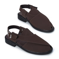 Suede Peshawari Closed-Toe Sandals Men