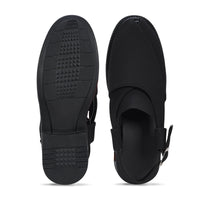 Suede Peshawari Closed-Toe Sandals Men