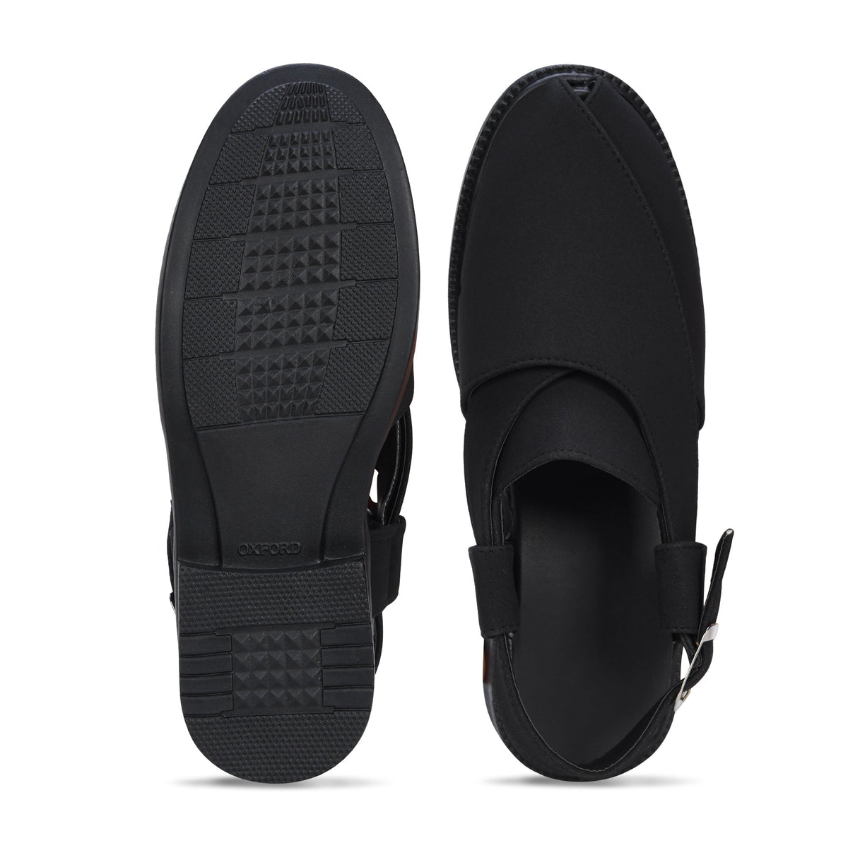 Suede Peshawari Closed-Toe Sandals Men