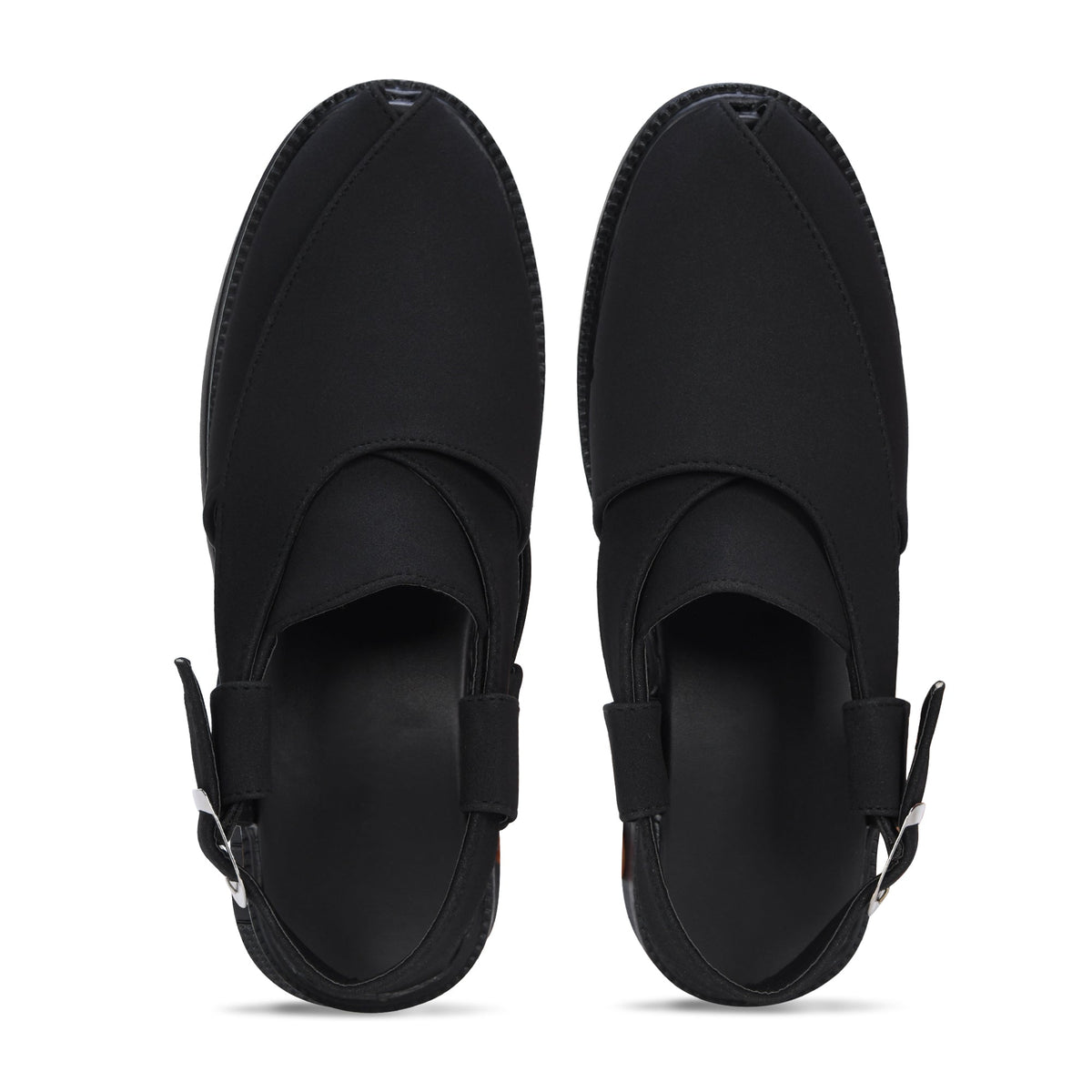 Suede Peshawari Closed-Toe Sandals Men