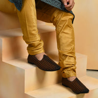 Vegan Leather Handcrafted Juttis for Men