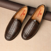Breathable Faux Leather Mojari Jutti Men
