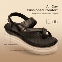 Side-Thumb Genuine Leather Sandals Men