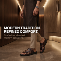 Handmade Genuine Leather Slip-On Slippers