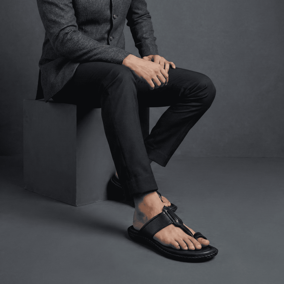 Soft Leather Kolhapuri Slippers for Men