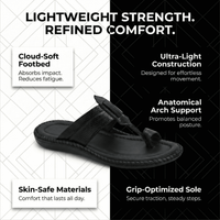 Soft Leather Kolhapuri Slippers for Men