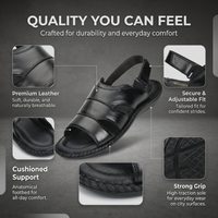 Handmade Leather Sandals with Adjustable Strap