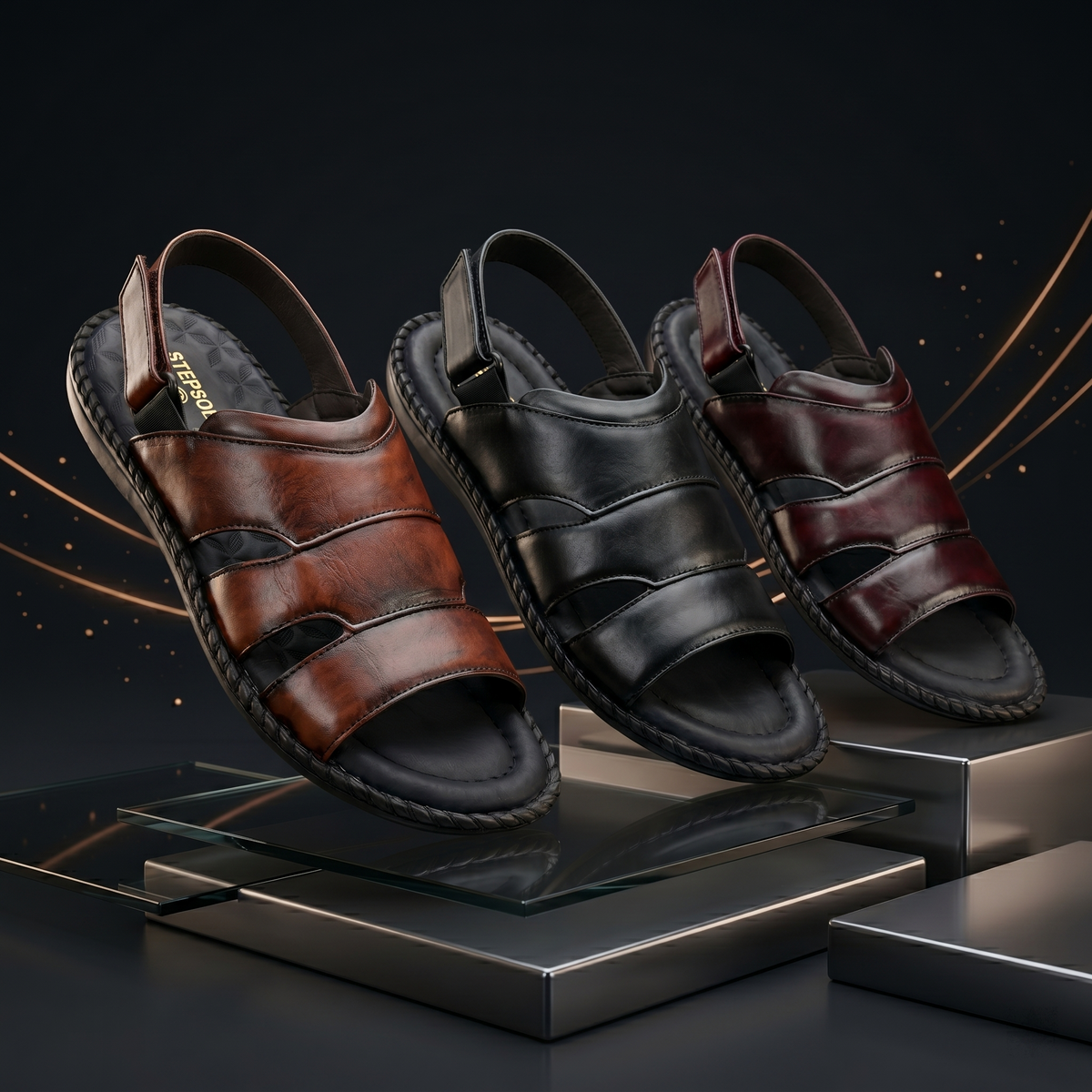 Handmade Leather Sandals with Adjustable Strap