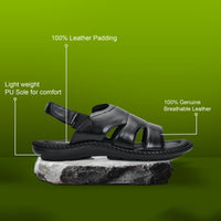 Handmade Leather Sandals with Adjustable Strap