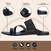 Pure Leather Kolhapuri Chappals