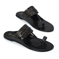 Pure Leather Kolhapuri Chappals Men