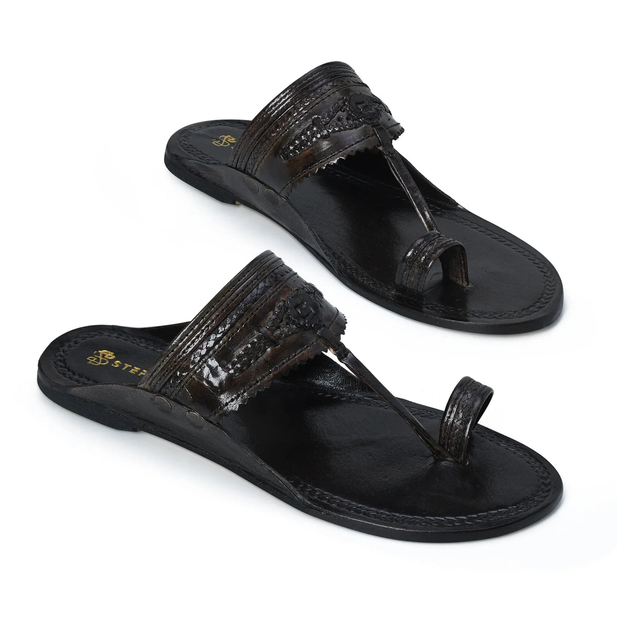Pure Leather Kolhapuri Chappals Men