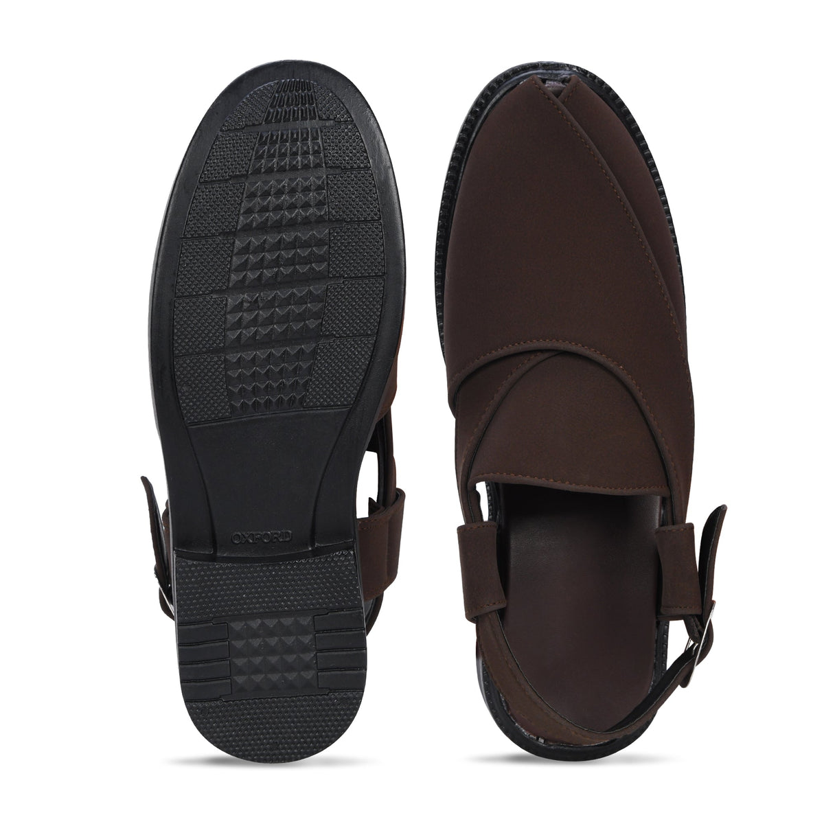 Suede Peshawari Closed-Toe Sandals Men