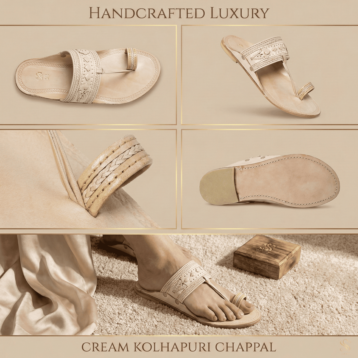 Traditional Kolhapuri Chappals for Men