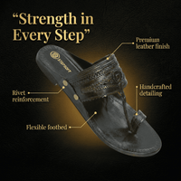 Pure Leather Kolhapuri Chappals Men