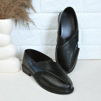 Ethnic Slip-On Closed-Toe Sandals Men
