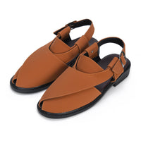 Suede Peshawari Closed-Toe Sandals Men