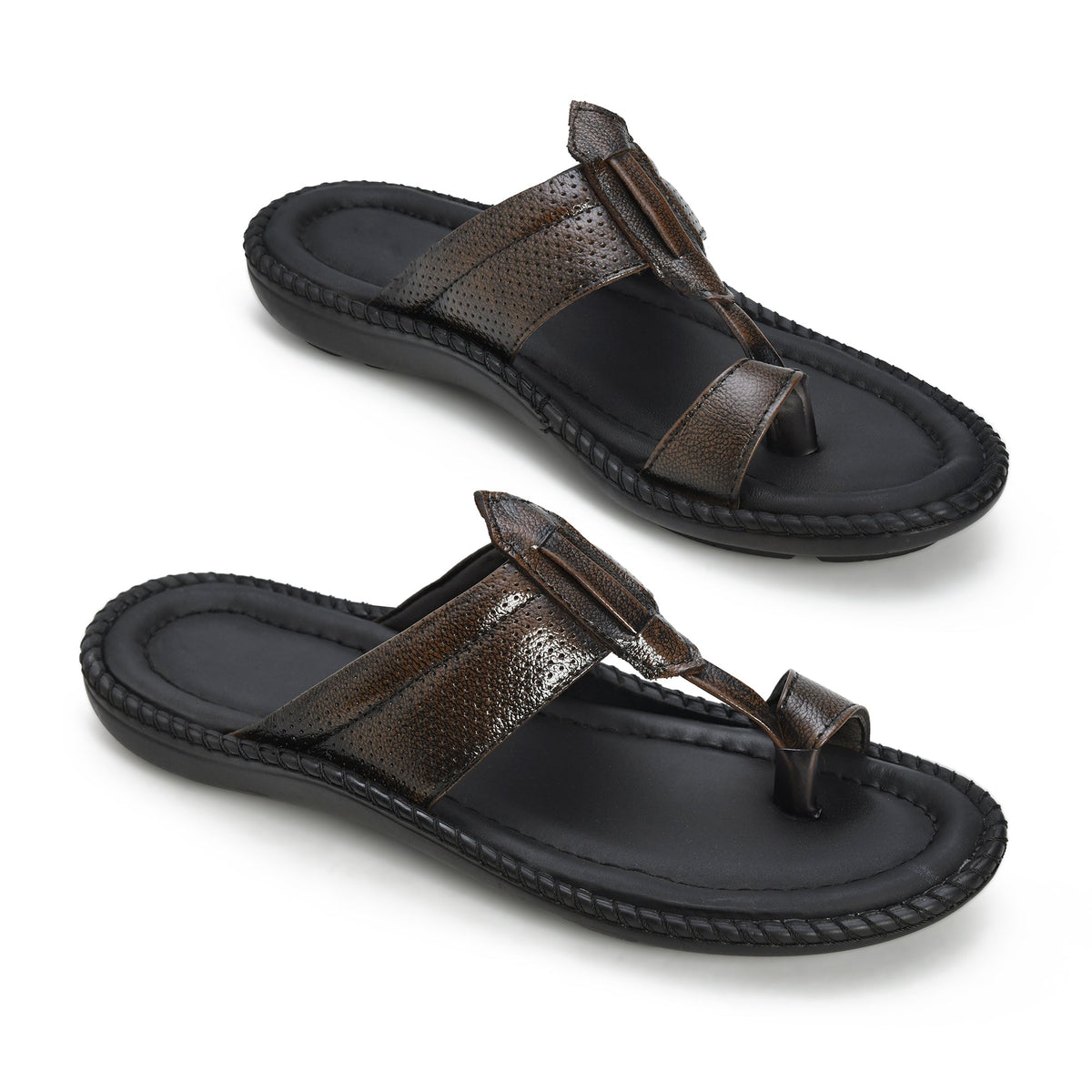 Soft Leather Kolhapuri Slippers for Men