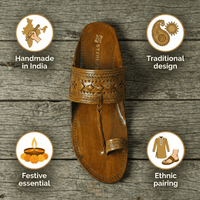 Traditional Kolhapuri Chappals for Men