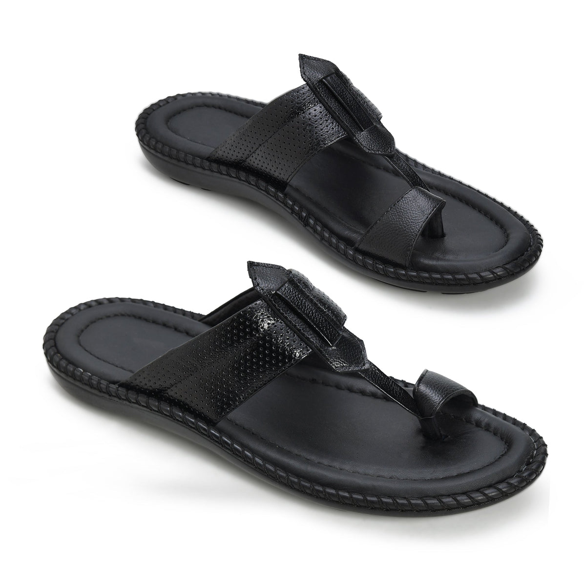 Soft Leather Kolhapuri Slippers for Men