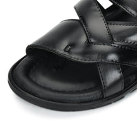 Title: Handmade Genuine Leather Slip-On Slippers