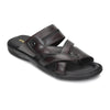 Title: Handmade Genuine Leather Slip-On Slippers