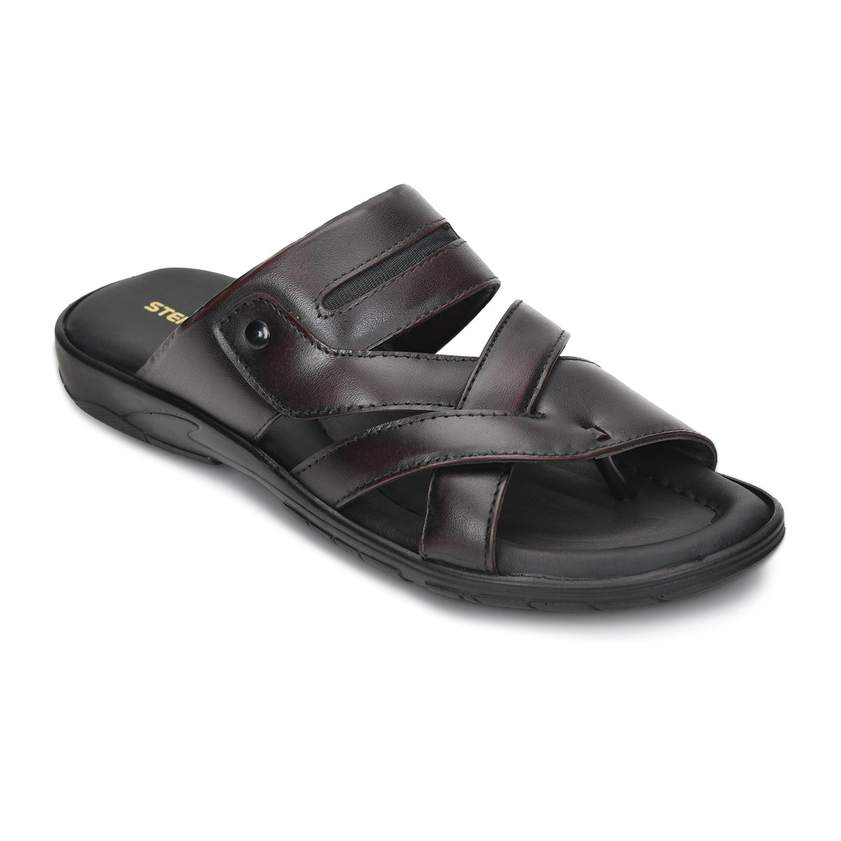 Handmade Genuine Leather Slip-On Slippers
