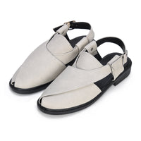 Suede Peshawari Closed-Toe Sandals Men