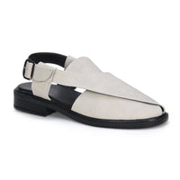 Suede Peshawari Closed-Toe Sandals Men