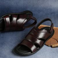 Handmade Leather Sandals with Adjustable Strap