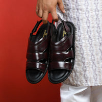 Handmade Leather Sandals with Adjustable Strap