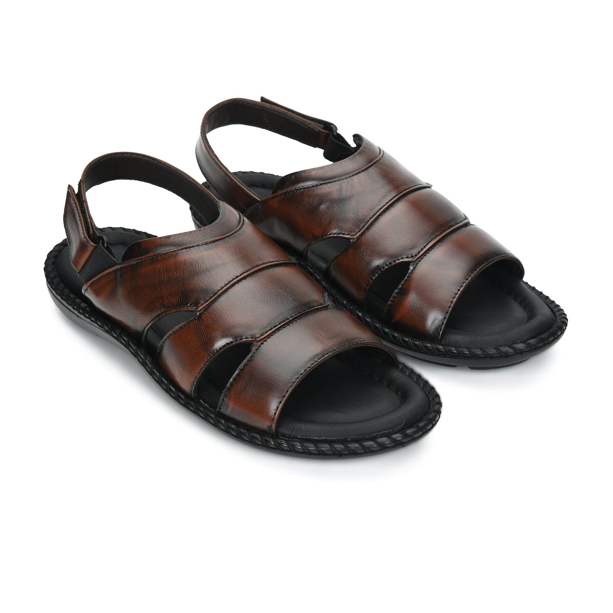Handmade Leather Sandals with Adjustable Strap
