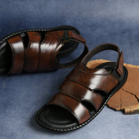 Handmade Leather Sandals with Adjustable Strap