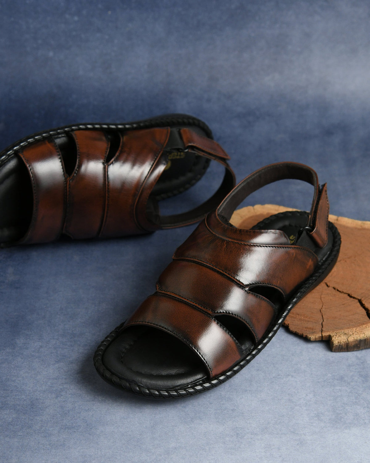 Handmade Leather Sandals with Adjustable Strap