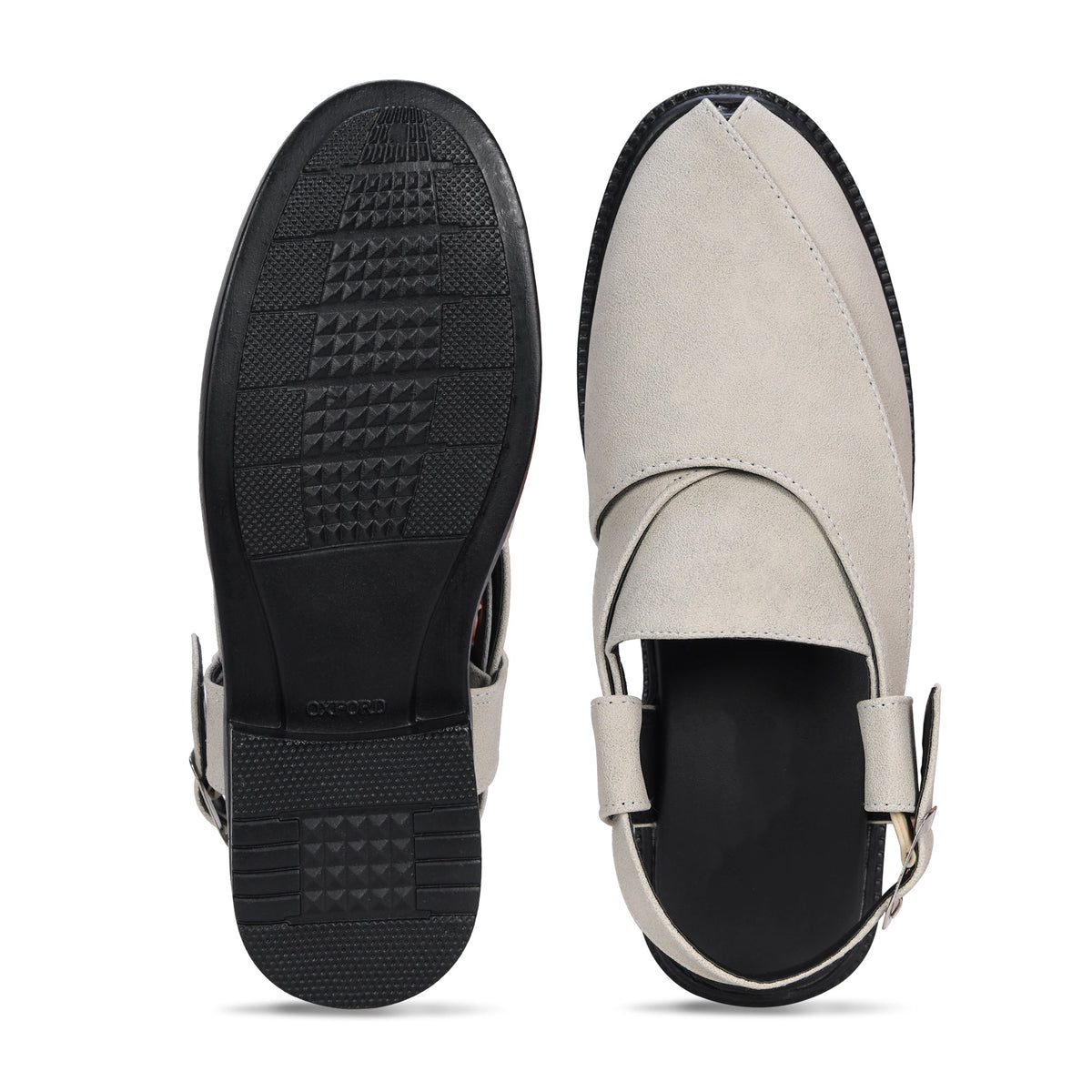 Suede Peshawari Closed-Toe Sandals Men