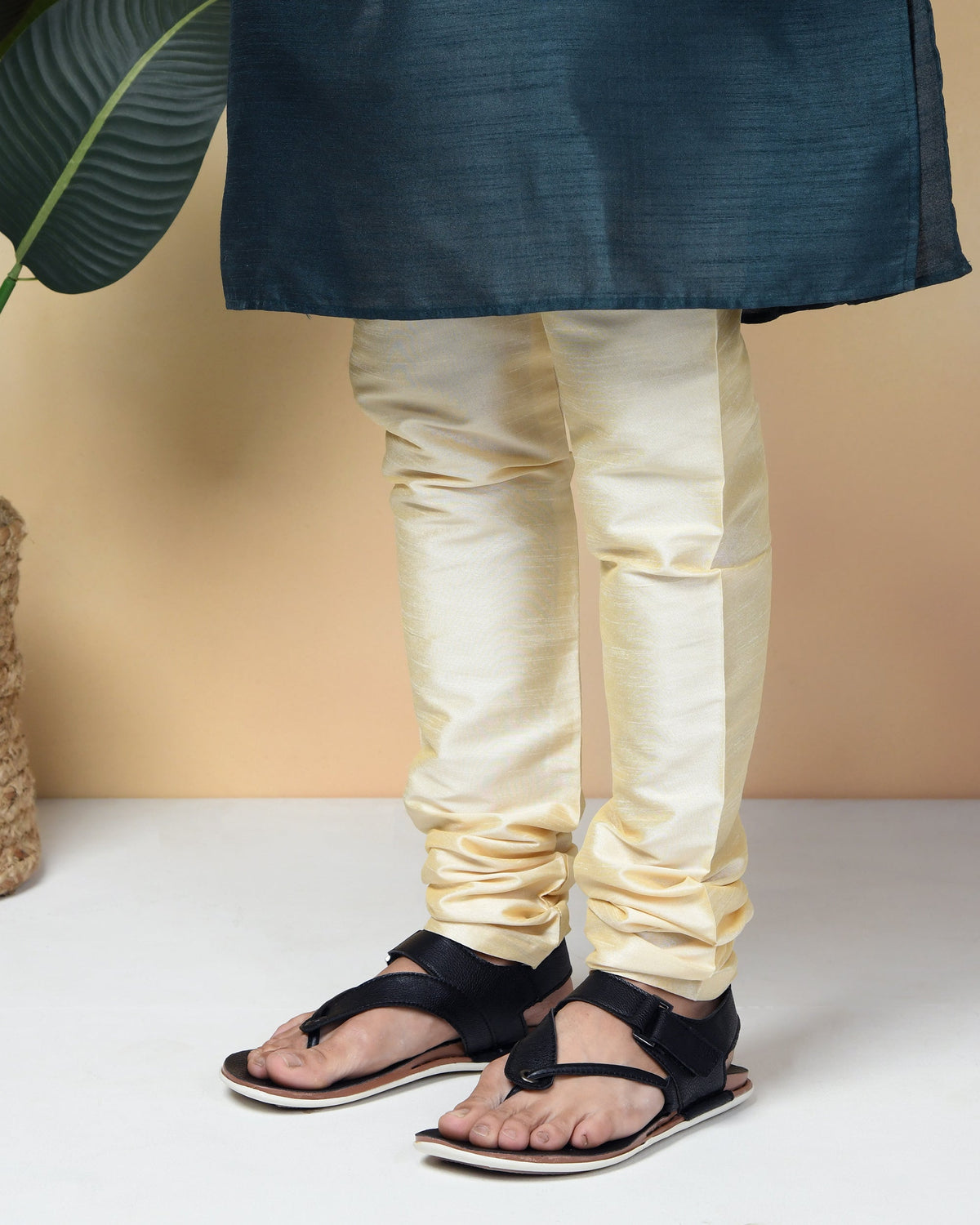 Faux Leather Sandals with Adjustable Backstrap
