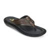 Handcrafted Leather V-Shape Slippers Men