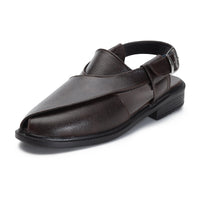 Peshawari Faux Leather Ethnic Sandals Men
