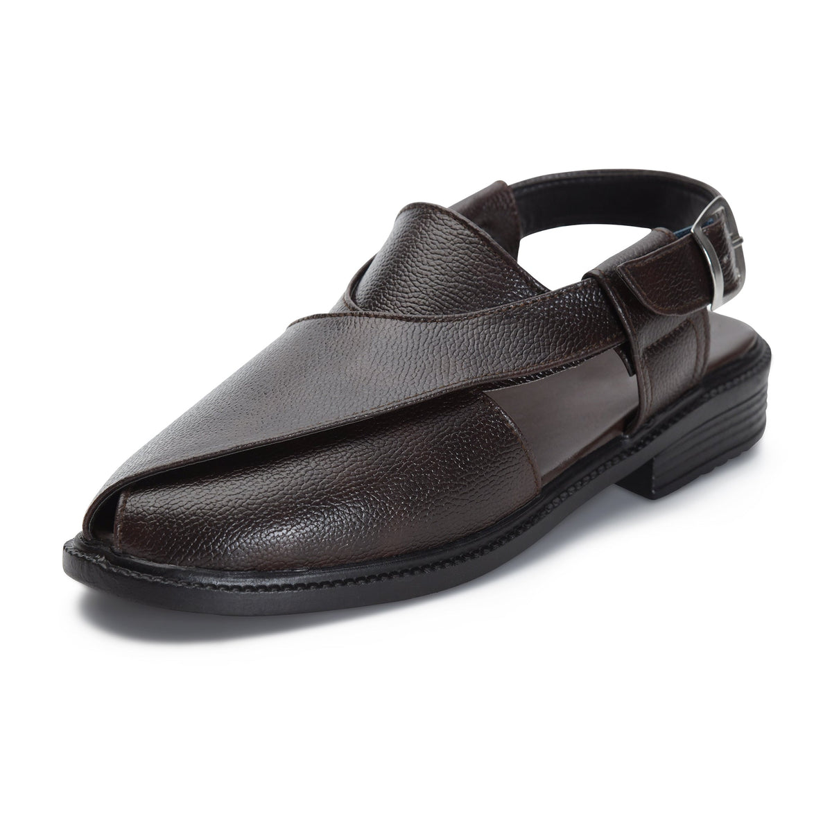 Peshawari Faux Leather Ethnic Sandals Men
