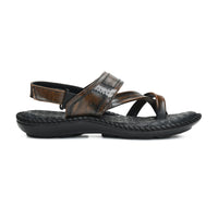 Side-Thumb Genuine Leather Sandals Men