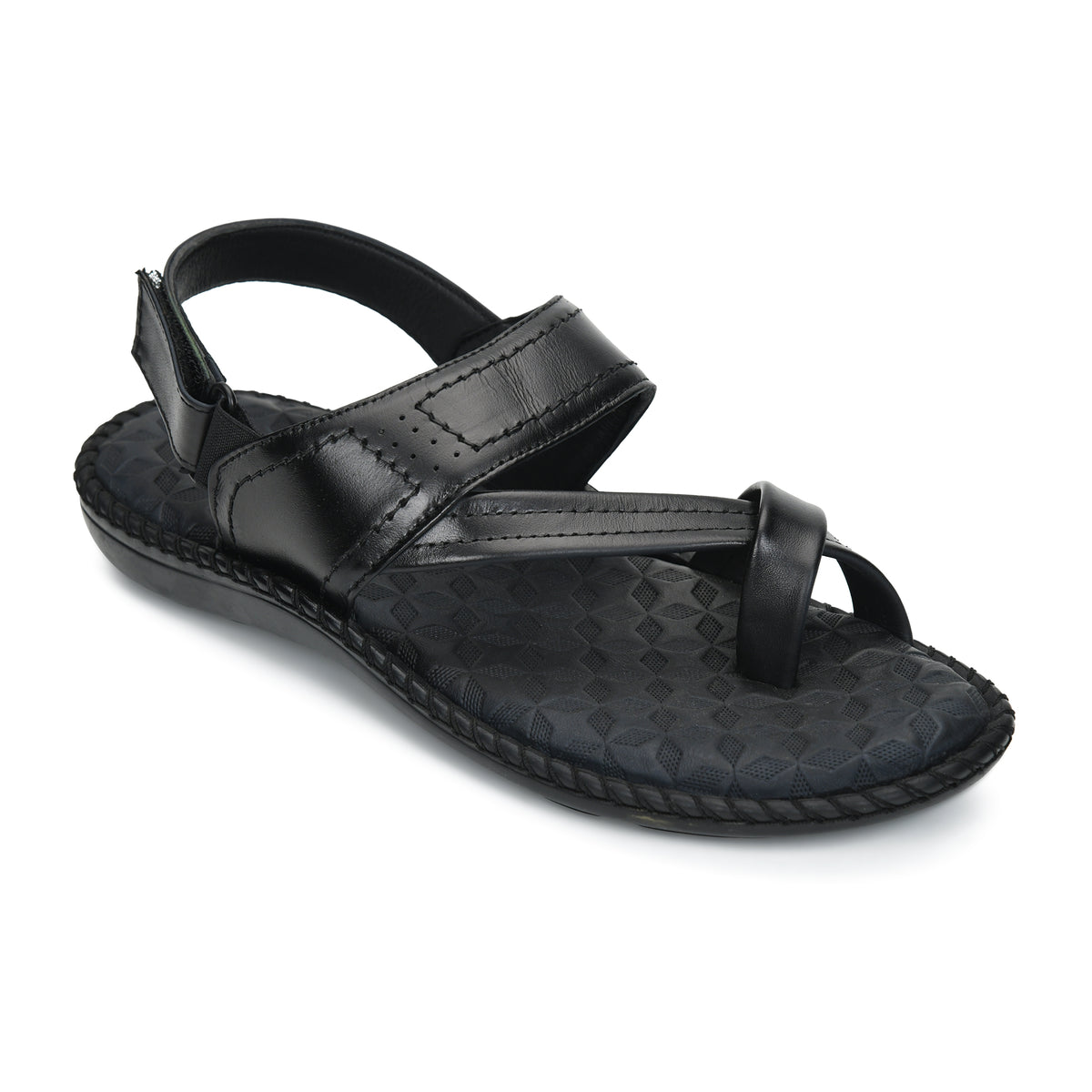 Side-Thumb Genuine Leather Sandals Men