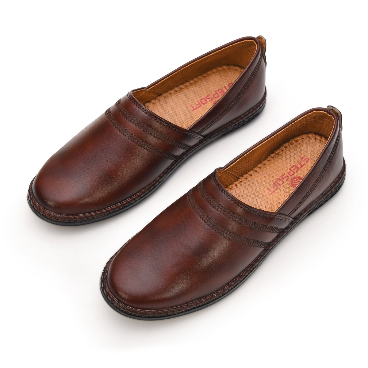 Faux Leather Ethnic Loafer Jutti Men