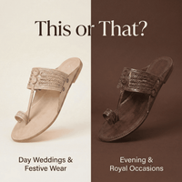 Handcrafted Pure Leather Kolhapuri Chappals