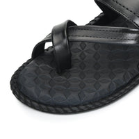 Side-Thumb Genuine Leather Sandals Men