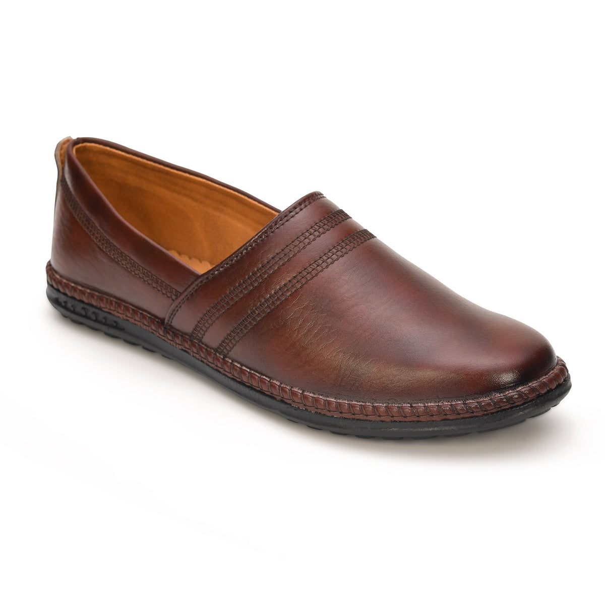 Faux Leather Ethnic Loafer Jutti Men