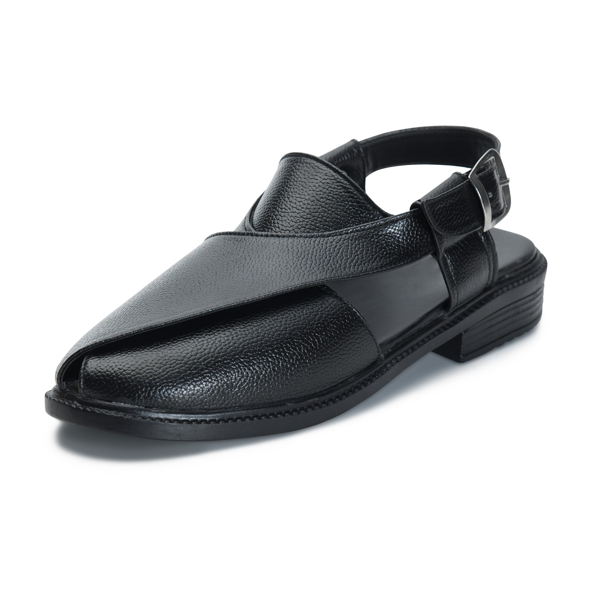 Peshawari Faux Leather Ethnic Sandals Men