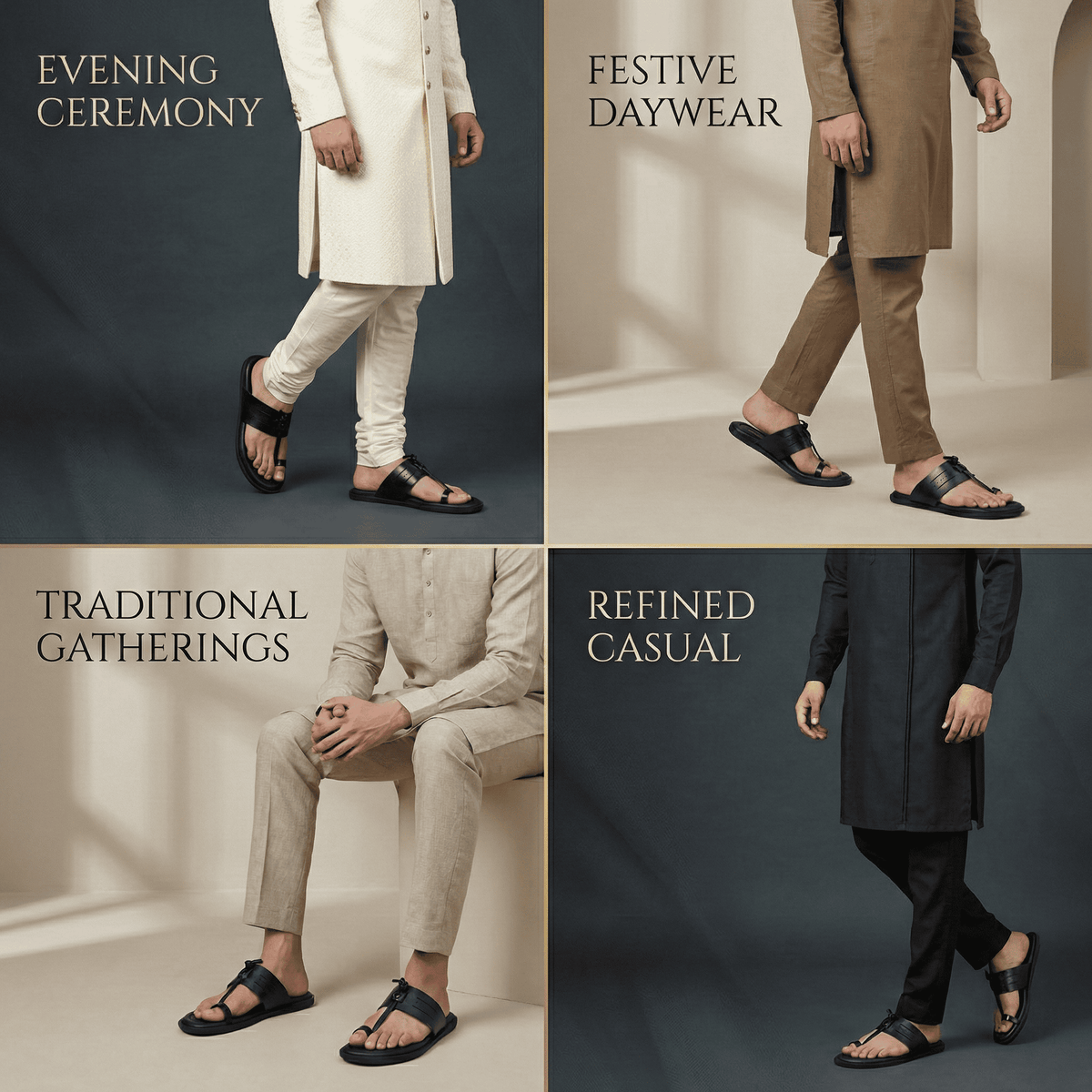 Signature Soft Leather Kolhapuri Slippers