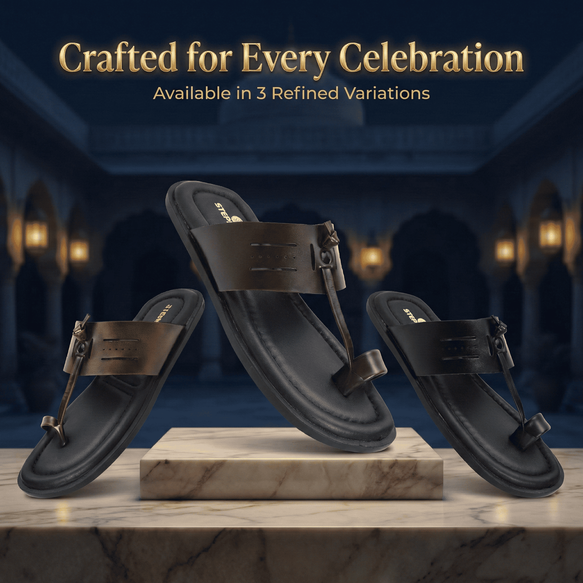 Signature Soft Leather Kolhapuri Slippers