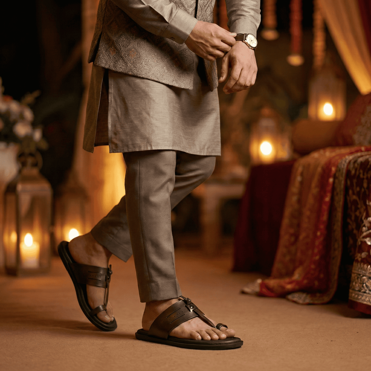 Signature Soft Leather Kolhapuri Slippers