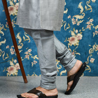 Handcrafted Leather V-Shape Slippers Men